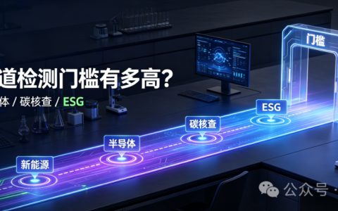 新能源/半导体/碳核查/ESG新兴赛道，检测机构切入门槛到底有多高？